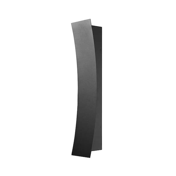 Z-Lite Landrum 2 Light Outdoor Wall Sconce, Black & Sand Blast 582B-BK-LED - main